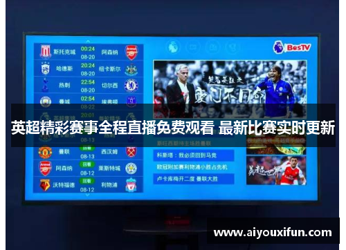 英超精彩赛事全程直播免费观看 最新比赛实时更新